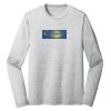 Sublimatable PosiCharge Long Sleeve Electric Heather Tee Thumbnail