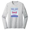Sublimatable PosiCharge Long Sleeve Electric Heather Tee Thumbnail