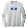Sublimatable PosiCharge Long Sleeve Electric Heather Tee Thumbnail