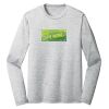 Sublimatable PosiCharge Long Sleeve Electric Heather Tee Thumbnail