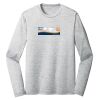 Sublimatable PosiCharge Long Sleeve Electric Heather Tee Thumbnail