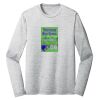 Sublimatable PosiCharge Long Sleeve Electric Heather Tee Thumbnail