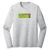 Sublimatable PosiCharge Long Sleeve Electric Heather Tee Thumbnail