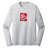 Sublimatable PosiCharge Long Sleeve Electric Heather Tee Thumbnail