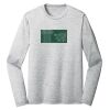 Sublimatable PosiCharge Long Sleeve Electric Heather Tee Thumbnail