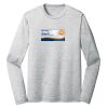 Sublimatable PosiCharge Long Sleeve Electric Heather Tee Thumbnail