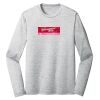 Sublimatable PosiCharge Long Sleeve Electric Heather Tee Thumbnail