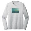 Sublimatable PosiCharge Long Sleeve Electric Heather Tee Thumbnail