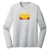Sublimatable PosiCharge Long Sleeve Electric Heather Tee Thumbnail