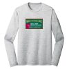 Sublimatable PosiCharge Long Sleeve Electric Heather Tee Thumbnail