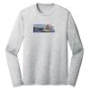Sublimatable PosiCharge Long Sleeve Electric Heather Tee Thumbnail