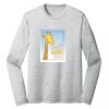 Sublimatable PosiCharge Long Sleeve Electric Heather Tee Thumbnail