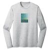 Sublimatable PosiCharge Long Sleeve Electric Heather Tee Thumbnail