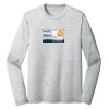 Sublimatable PosiCharge Long Sleeve Electric Heather Tee Thumbnail