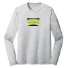 Sublimatable PosiCharge Long Sleeve Electric Heather Tee Thumbnail