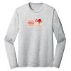 Sublimatable PosiCharge Long Sleeve Electric Heather Tee Thumbnail