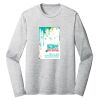 Sublimatable PosiCharge Long Sleeve Electric Heather Tee Thumbnail