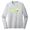 Sublimatable PosiCharge Long Sleeve Electric Heather Tee Thumbnail