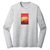 Sublimatable PosiCharge Long Sleeve Electric Heather Tee Thumbnail