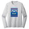 Sublimatable PosiCharge Long Sleeve Electric Heather Tee Thumbnail