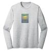 Sublimatable PosiCharge Long Sleeve Electric Heather Tee Thumbnail