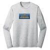 Sublimatable PosiCharge Long Sleeve Electric Heather Tee Thumbnail
