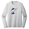 Sublimatable PosiCharge Long Sleeve Electric Heather Tee Thumbnail