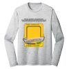 Sublimatable PosiCharge Long Sleeve Electric Heather Tee Thumbnail