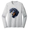Sublimatable PosiCharge Long Sleeve Electric Heather Tee Thumbnail