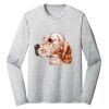Sublimatable PosiCharge Long Sleeve Electric Heather Tee Thumbnail