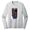 Sublimatable PosiCharge Long Sleeve Electric Heather Tee Thumbnail