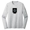 Sublimatable PosiCharge Long Sleeve Electric Heather Tee Thumbnail