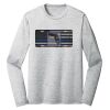 Sublimatable PosiCharge Long Sleeve Electric Heather Tee Thumbnail