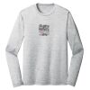 Sublimatable PosiCharge Long Sleeve Electric Heather Tee Thumbnail