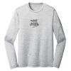 Sublimatable PosiCharge Long Sleeve Electric Heather Tee Thumbnail