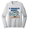 Sublimatable PosiCharge Long Sleeve Electric Heather Tee Thumbnail