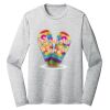 Sublimatable PosiCharge Long Sleeve Electric Heather Tee Thumbnail