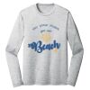 Sublimatable PosiCharge Long Sleeve Electric Heather Tee Thumbnail