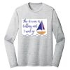 Sublimatable PosiCharge Long Sleeve Electric Heather Tee Thumbnail