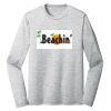 Sublimatable PosiCharge Long Sleeve Electric Heather Tee Thumbnail