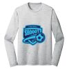 Sublimatable PosiCharge Long Sleeve Electric Heather Tee Thumbnail