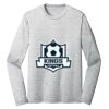 Sublimatable PosiCharge Long Sleeve Electric Heather Tee Thumbnail