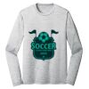 Sublimatable PosiCharge Long Sleeve Electric Heather Tee Thumbnail