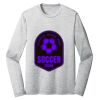 Sublimatable PosiCharge Long Sleeve Electric Heather Tee Thumbnail