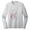 Sublimatable PosiCharge Long Sleeve Electric Heather Tee Thumbnail