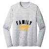 Sublimatable PosiCharge Long Sleeve Electric Heather Tee Thumbnail