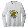 Sublimatable PosiCharge Long Sleeve Electric Heather Tee Thumbnail