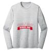 Sublimatable PosiCharge Long Sleeve Electric Heather Tee Thumbnail