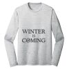 Sublimatable PosiCharge Long Sleeve Electric Heather Tee Thumbnail
