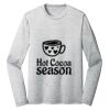 Sublimatable PosiCharge Long Sleeve Electric Heather Tee Thumbnail